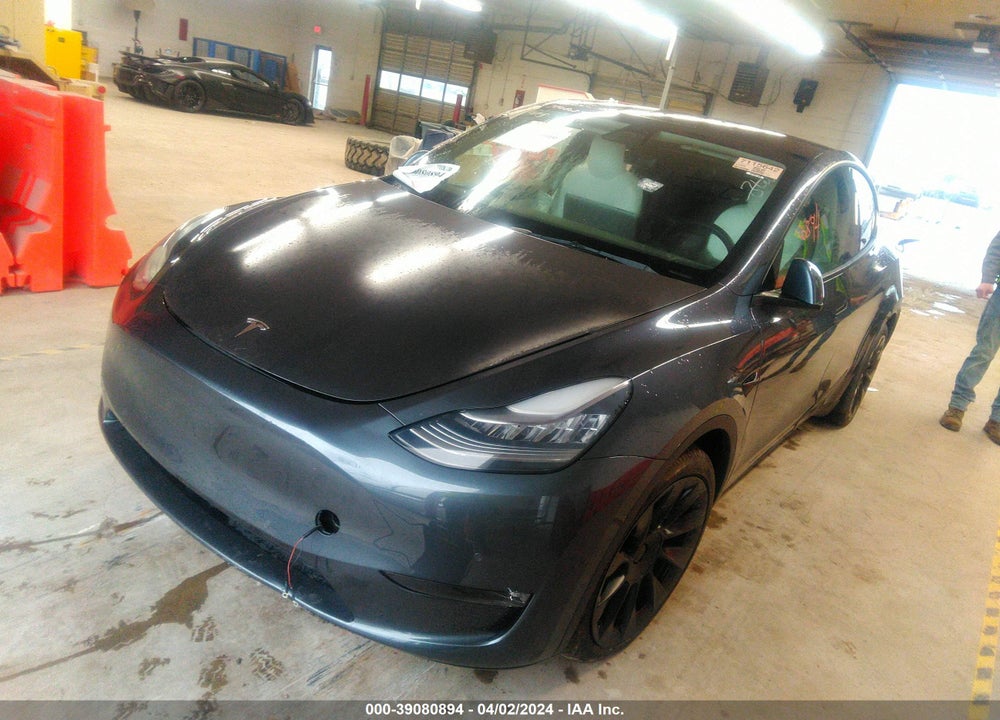 2021 TESLA MODEL Y LONG RANGE DUAL MOTOR ALL-WHEEL DRIVE VIN: 5YJYGAEE4MF144117