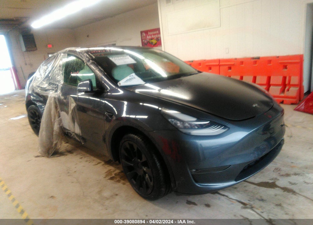 2021 TESLA MODEL Y LONG RANGE DUAL MOTOR ALL-WHEEL DRIVE VIN: 5YJYGAEE4MF144117