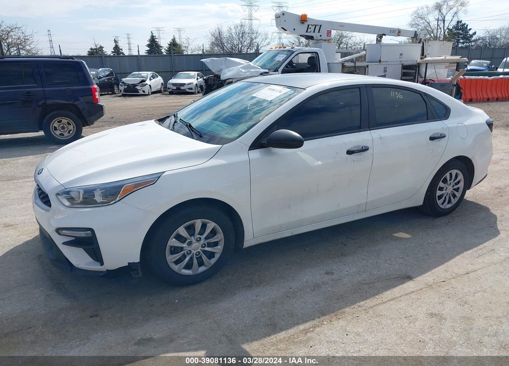 2021 KIA FORTE FE VIN: 3KPF24AD1ME266301
