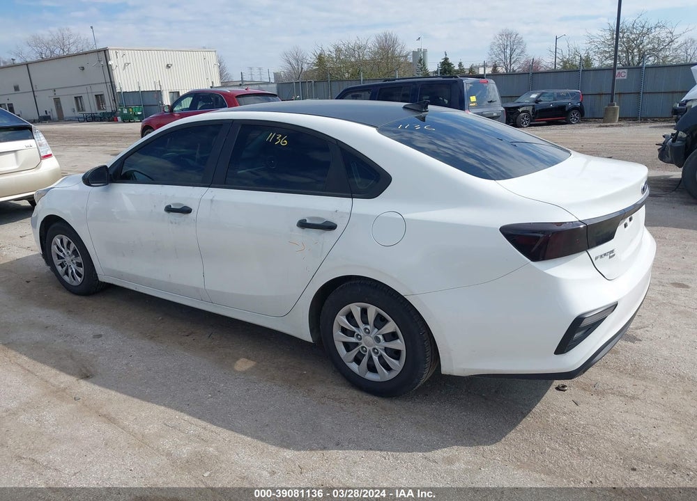 2021 KIA FORTE FE VIN: 3KPF24AD1ME266301