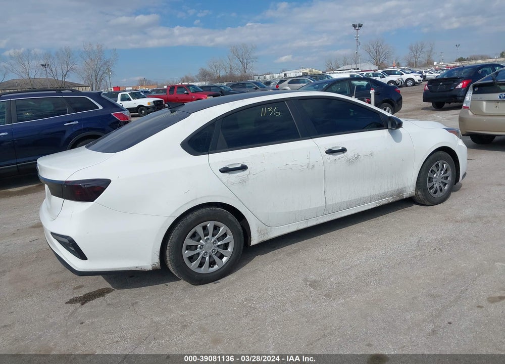 2021 KIA FORTE FE VIN: 3KPF24AD1ME266301