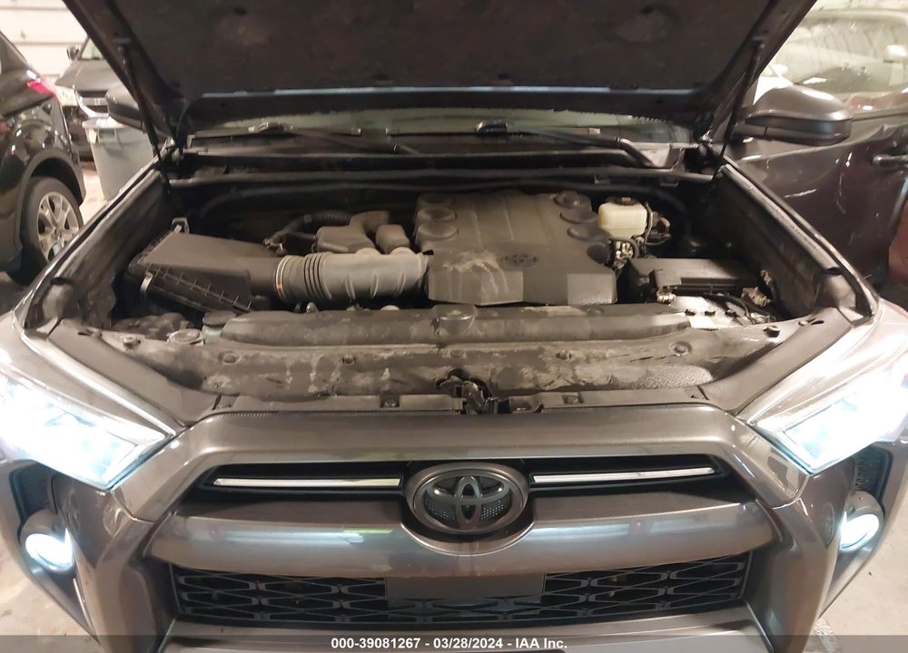 2021 TOYOTA 4RUNNER TRD OFF ROAD VIN: JTEPU5JR0M5929445