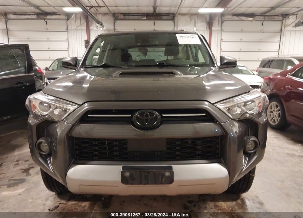 2021 TOYOTA 4RUNNER TRD OFF ROAD VIN: JTEPU5JR0M5929445