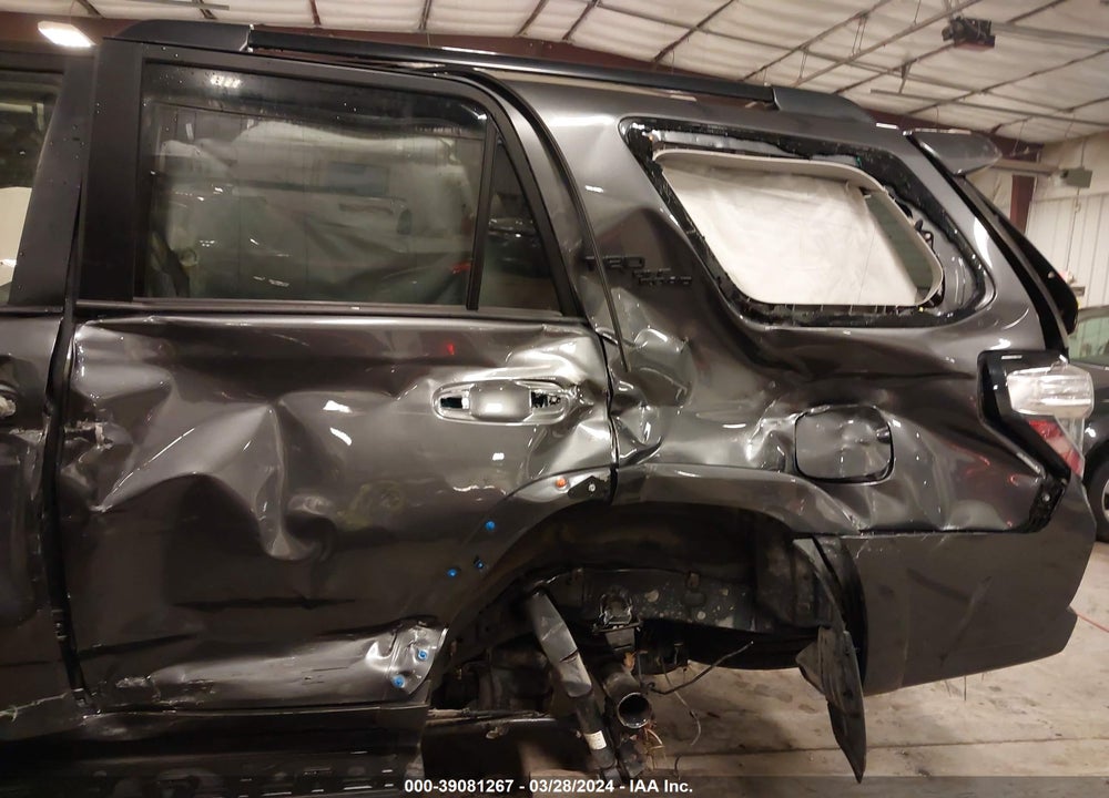 2021 TOYOTA 4RUNNER TRD OFF ROAD VIN: JTEPU5JR0M5929445