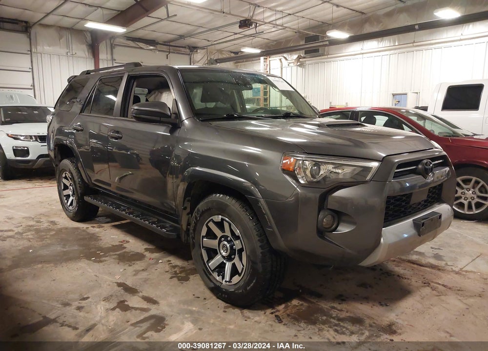 2021 TOYOTA 4RUNNER TRD OFF ROAD VIN: JTEPU5JR0M5929445
