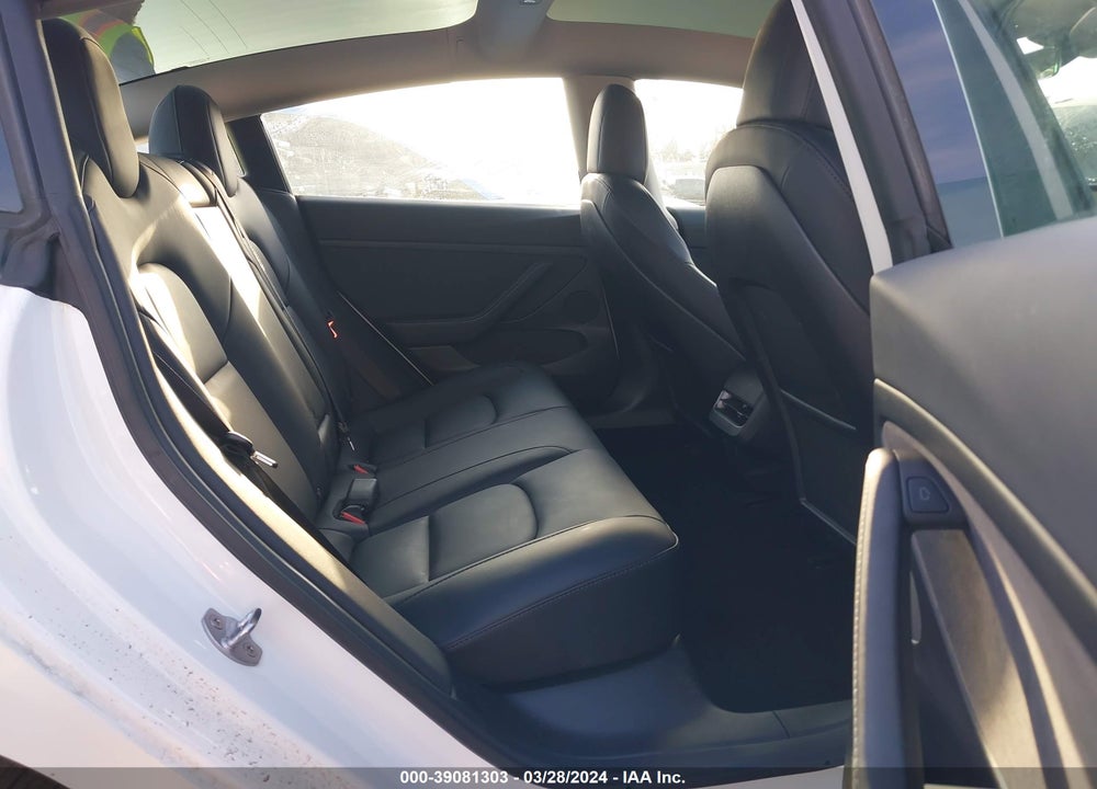 2022 TESLA MODEL 3 REAR-WHEEL DRIVE VIN: 5YJ3E1EA6NF375969