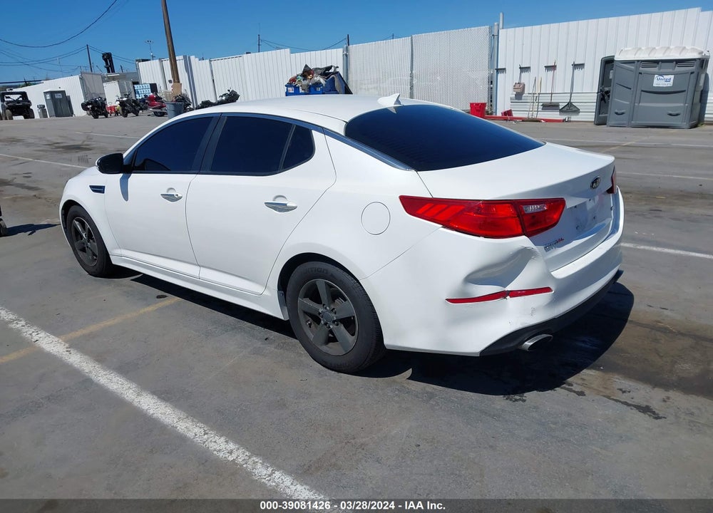 2015 KIA OPTIMA LX VIN: KNAGM4A74F5559324