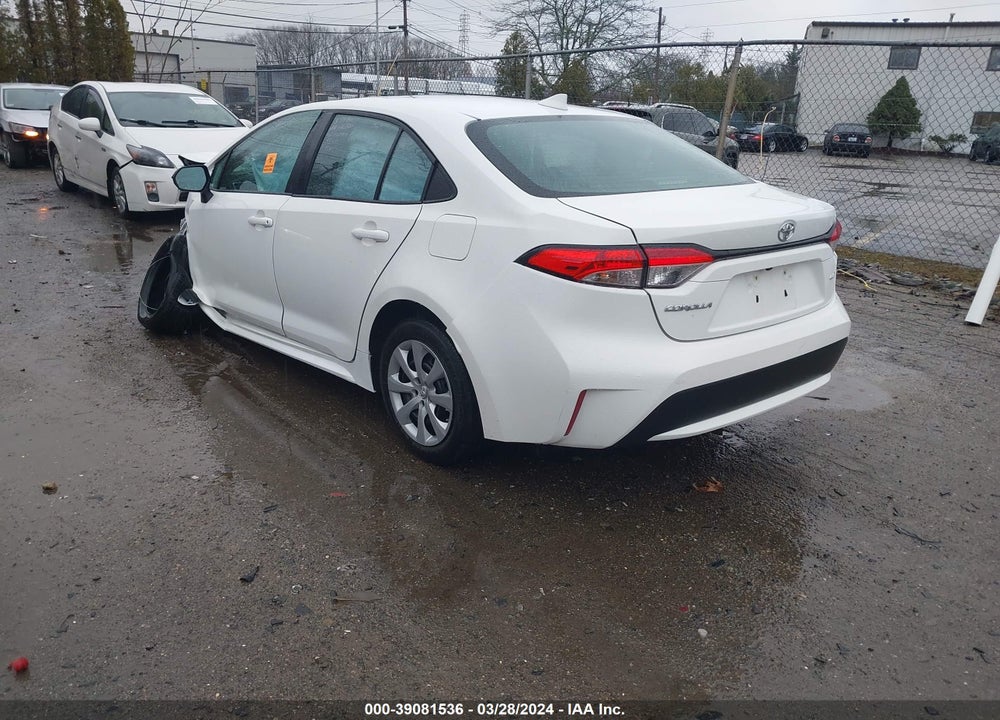 2021 TOYOTA COROLLA LE VIN: 5YFEPMAE0MP227414