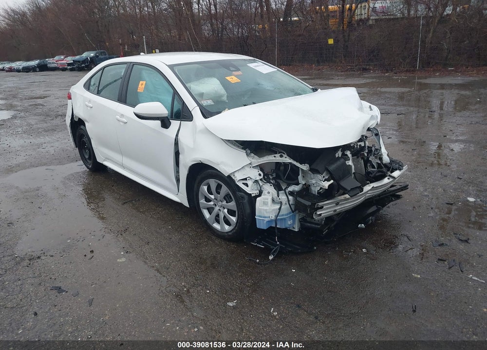 2021 TOYOTA COROLLA LE VIN: 5YFEPMAE0MP227414