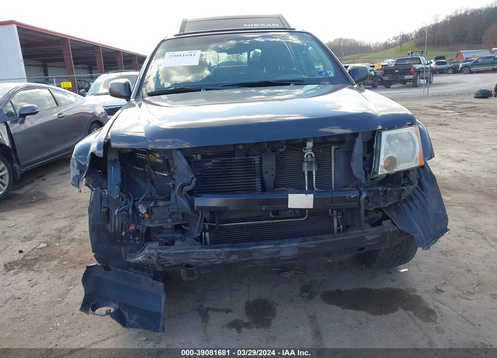 2008 NISSAN XTERRA S VIN: 5N1AN08W18C541188