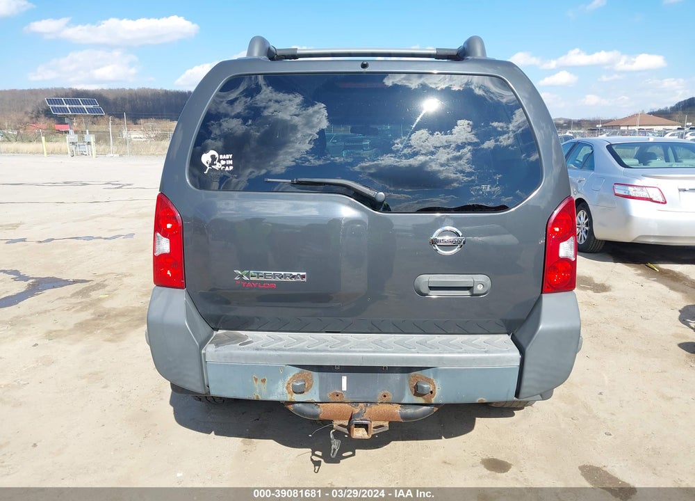 2008 NISSAN XTERRA S VIN: 5N1AN08W18C541188
