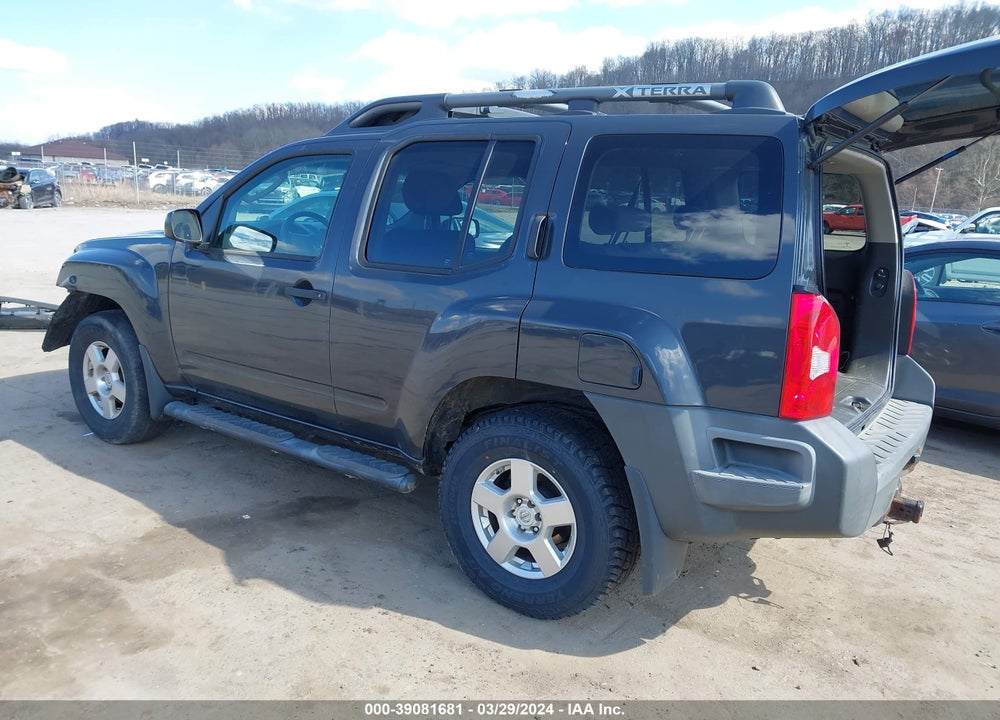 2008 NISSAN XTERRA S VIN: 5N1AN08W18C541188