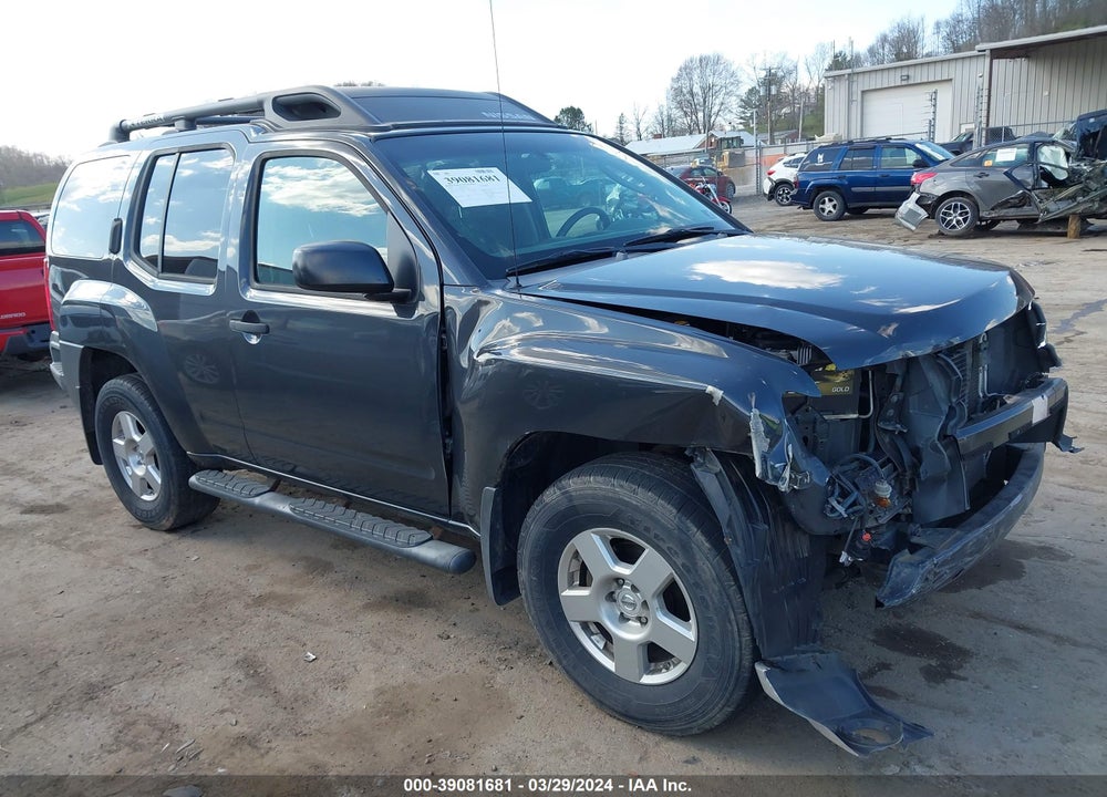 2008 NISSAN XTERRA S VIN: 5N1AN08W18C541188
