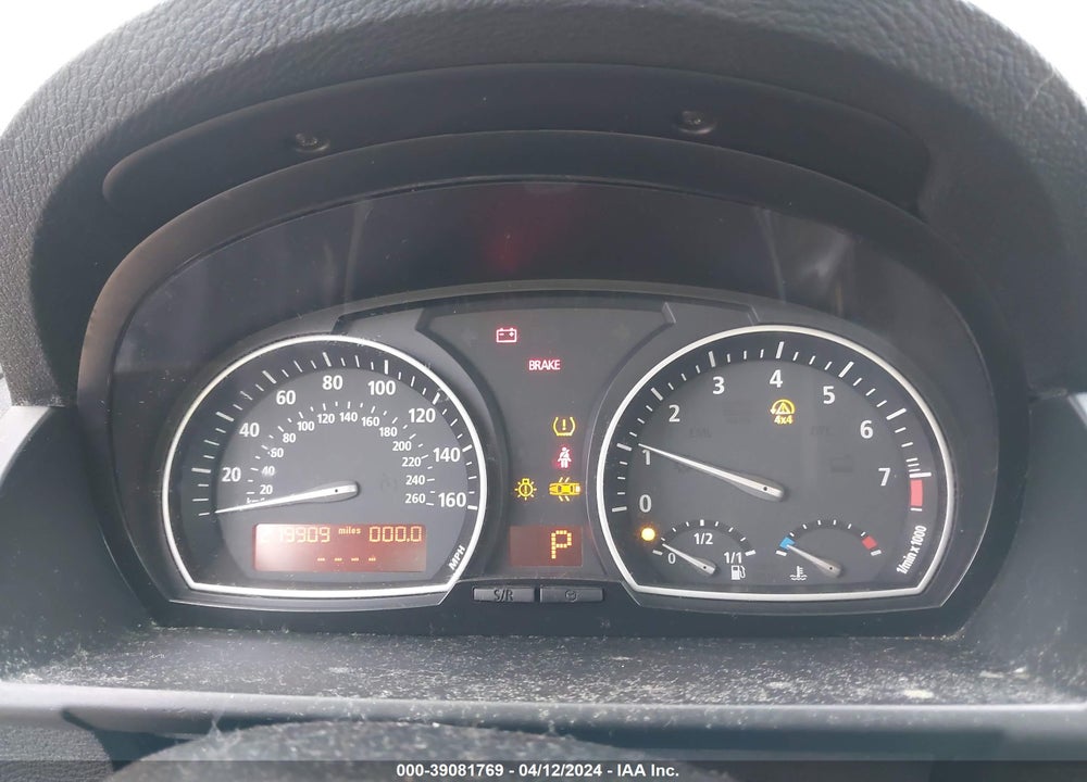 2007 BMW X3 3.0SI VIN: WBXPC93437WF06444