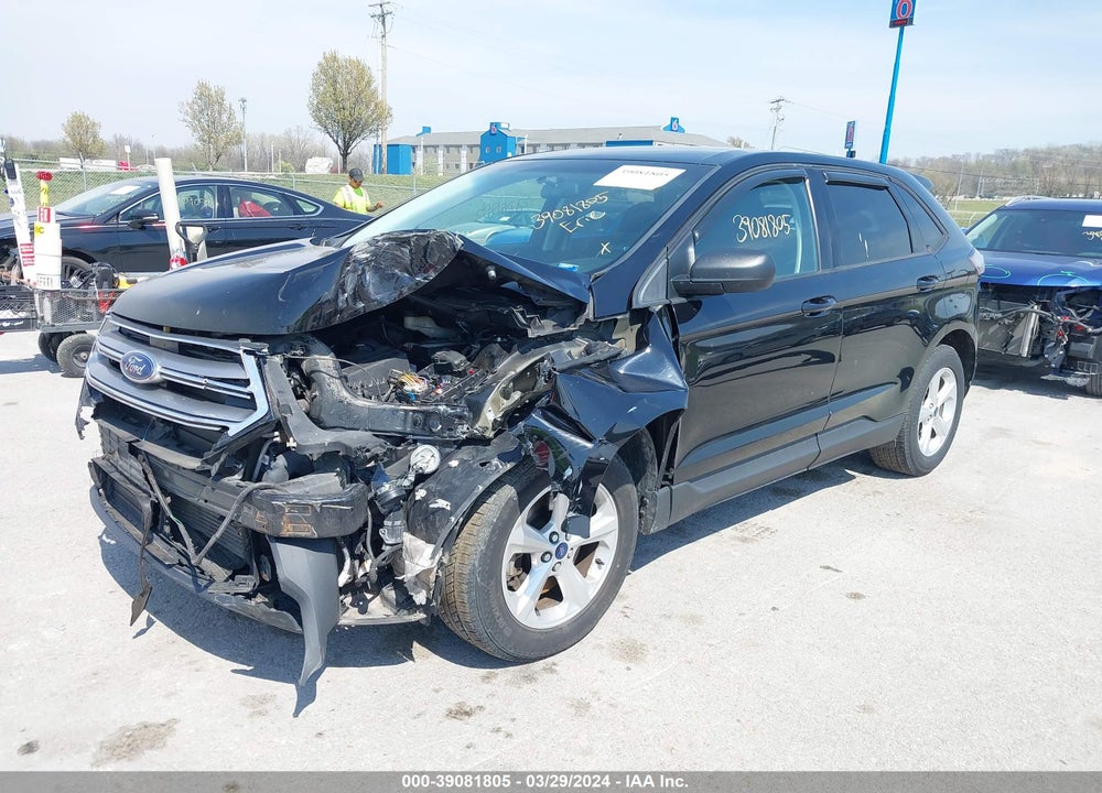 2016 FORD EDGE SE VIN: 2FMPK4G94GBC13851
