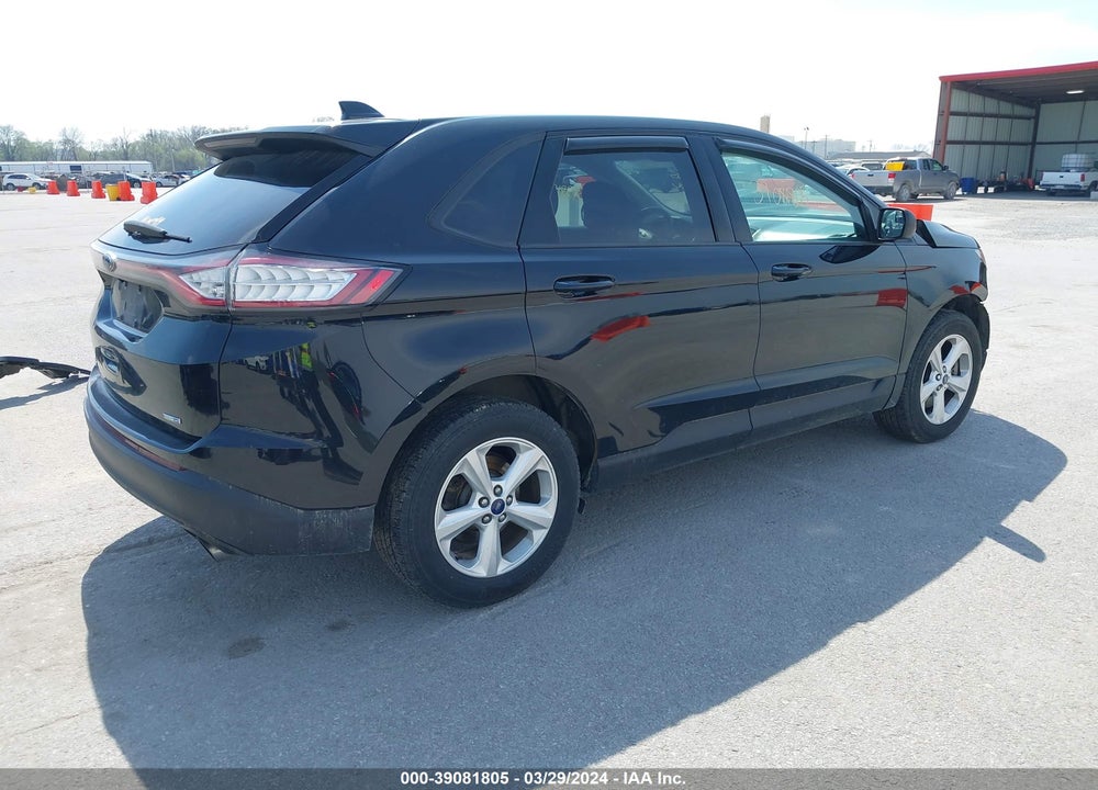 2016 FORD EDGE SE VIN: 2FMPK4G94GBC13851