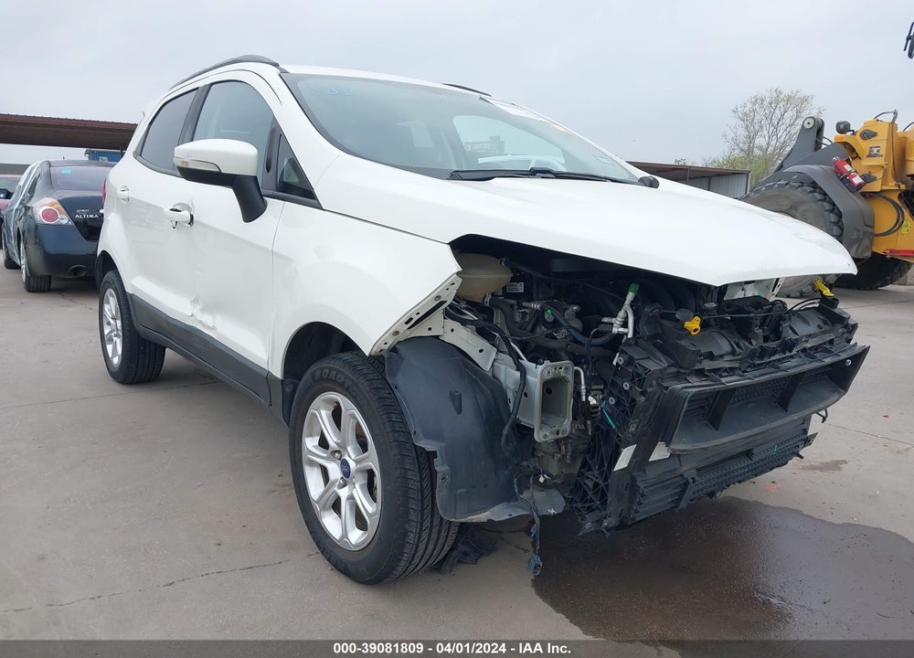 2019 FORD ECOSPORT SE VIN: MAJ6S3GL1KC277172