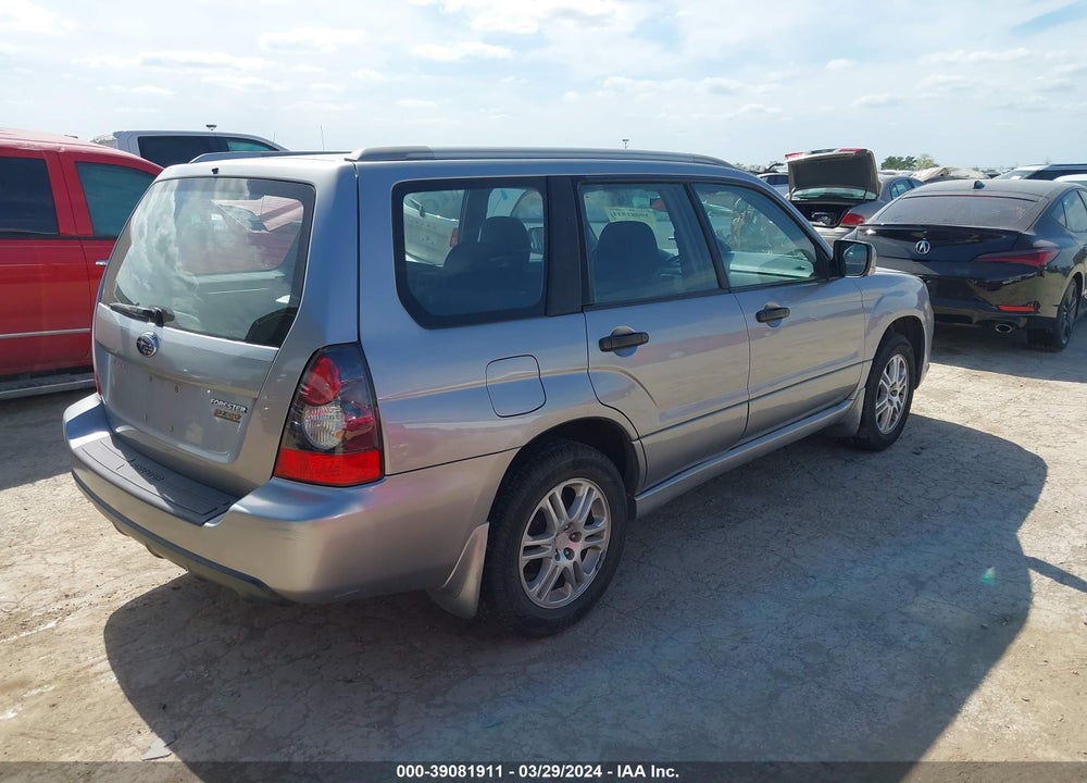 2008 SUBARU FORESTER SPORTS 2.5X VIN: JF1SG66618H716914