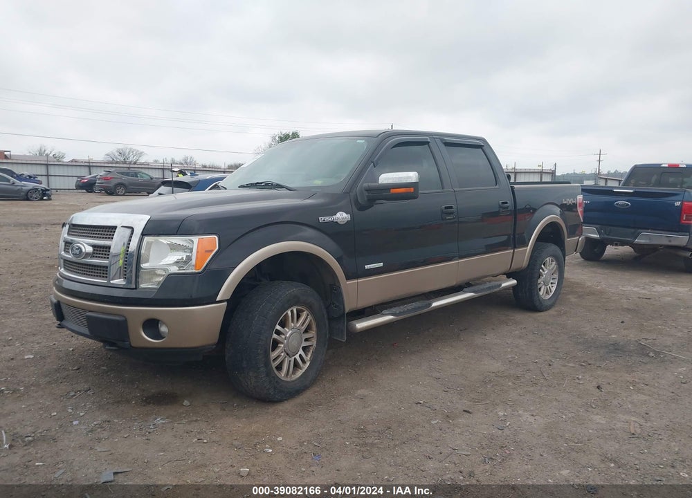 2011 FORD F-150 KING RANCH VIN: 1FTFW1ET3BKD86258