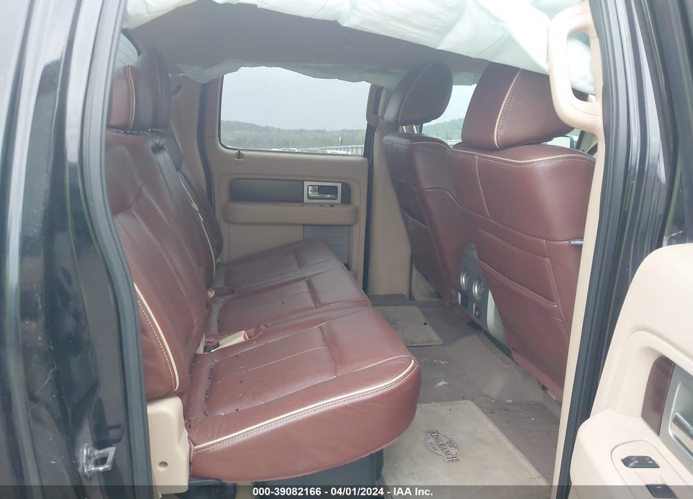 2011 FORD F-150 KING RANCH VIN: 1FTFW1ET3BKD86258