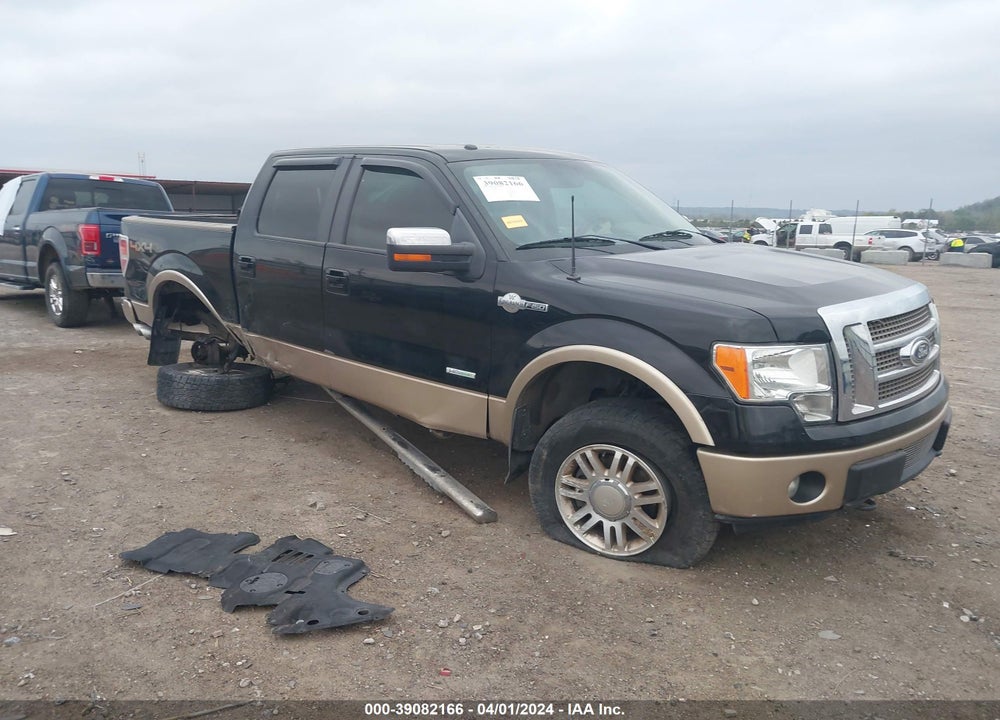 2011 FORD F-150 KING RANCH VIN: 1FTFW1ET3BKD86258
