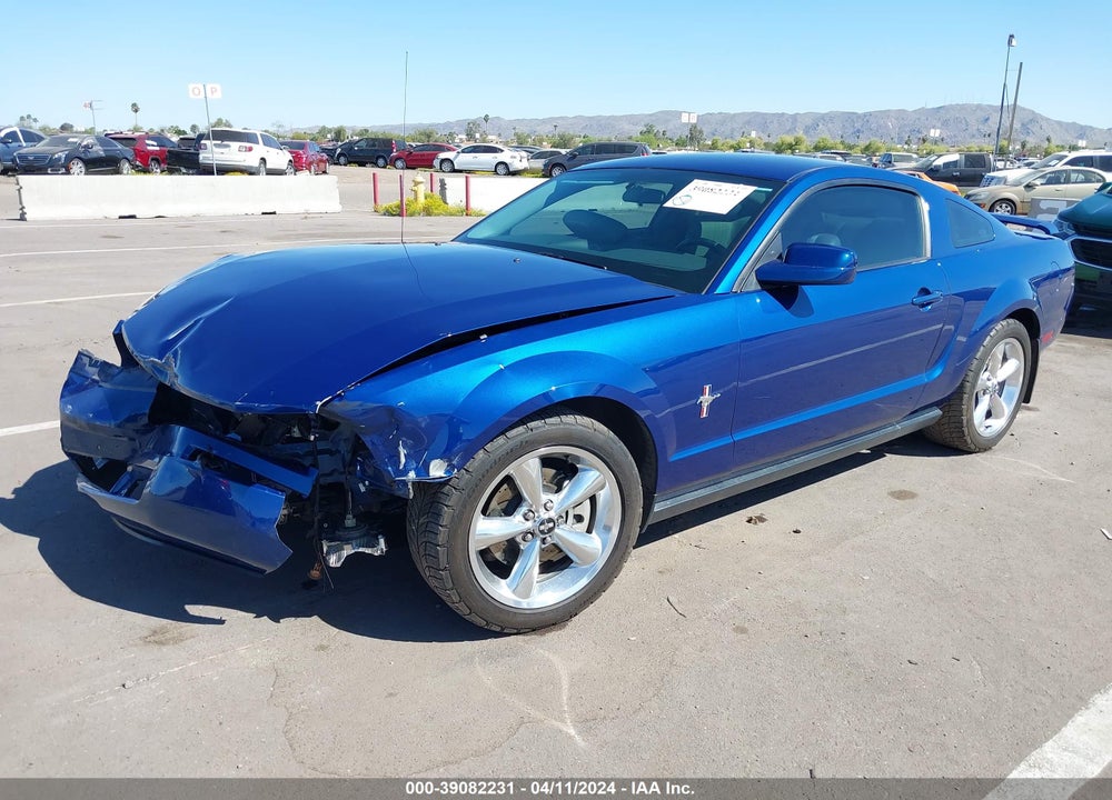 2006 FORD MUSTANG V6 VIN: 1ZVFT80N665125833