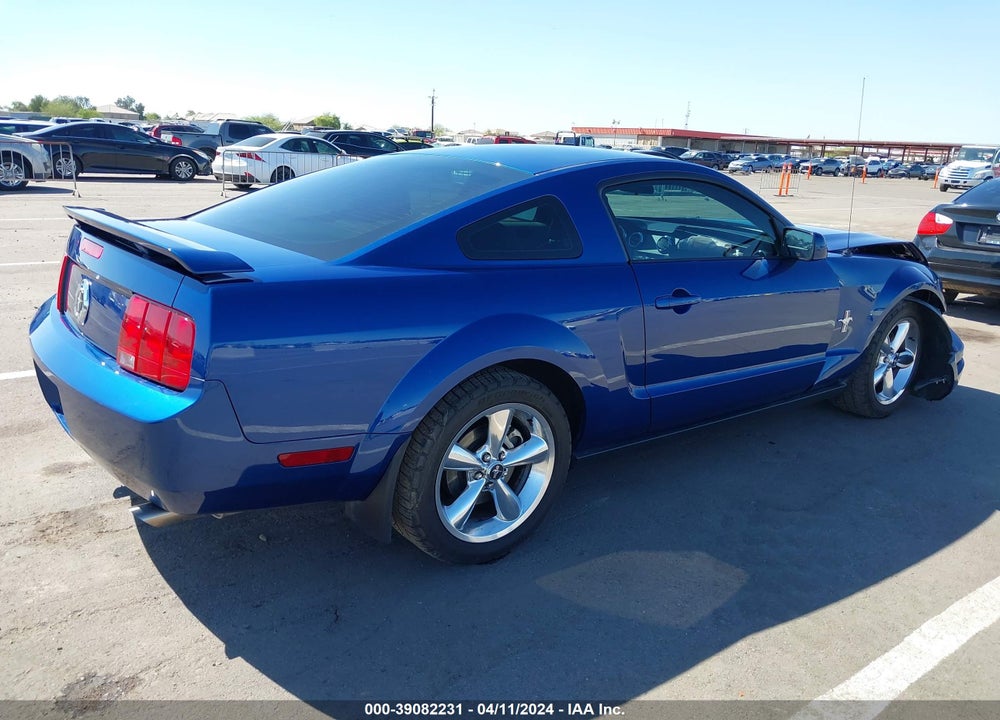 2006 FORD MUSTANG V6 VIN: 1ZVFT80N665125833