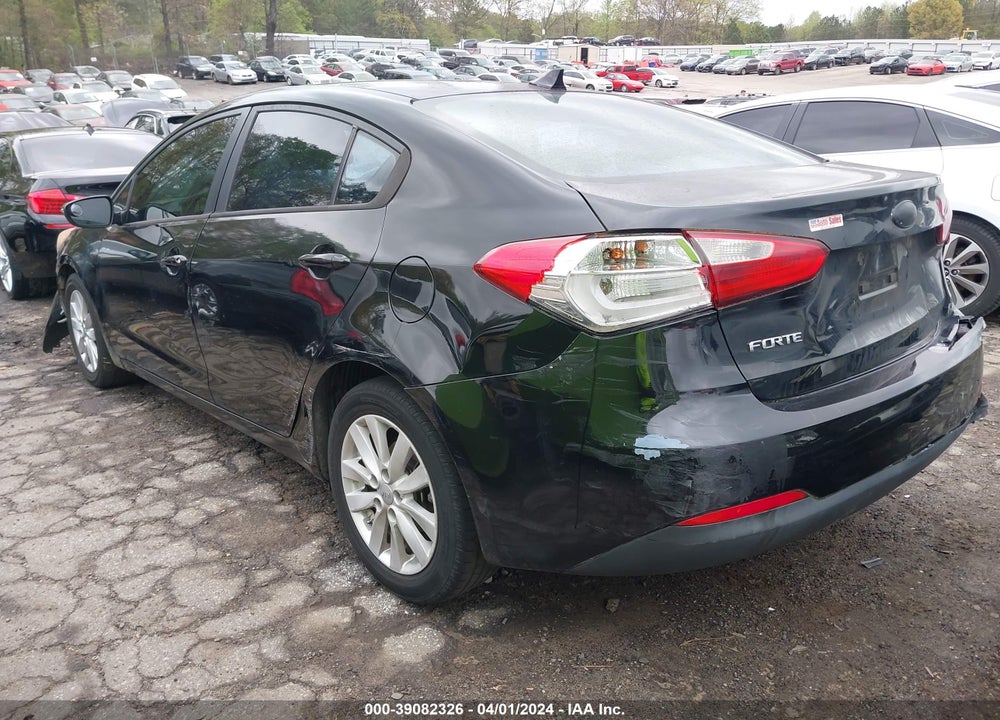 2014 KIA FORTE LX VIN: KNAFX4A69E5136215