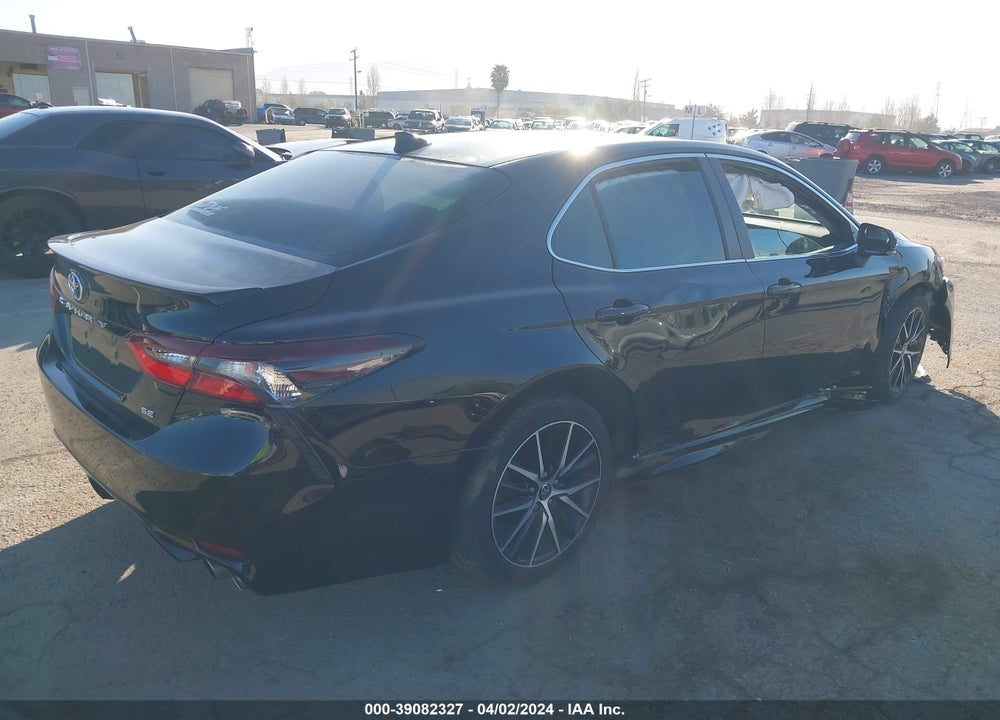 2022 TOYOTA CAMRY SE VIN: 4T1G11AK6NU620459