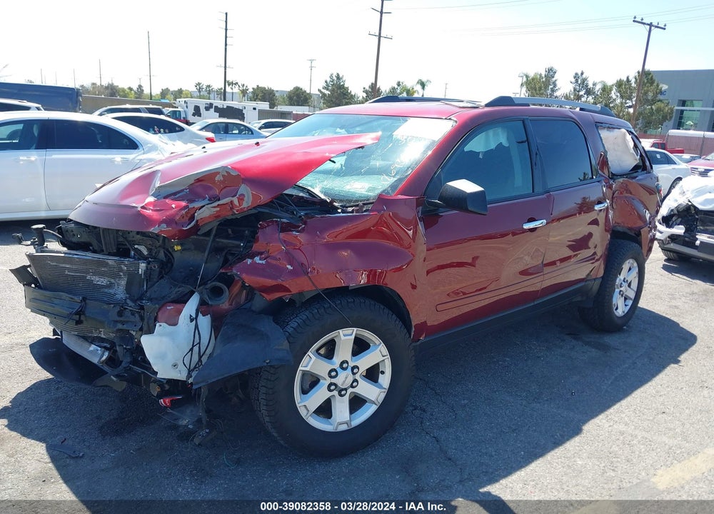 2015 GMC ACADIA SLE-2 VIN: 1GKKVPKD2FJ126998