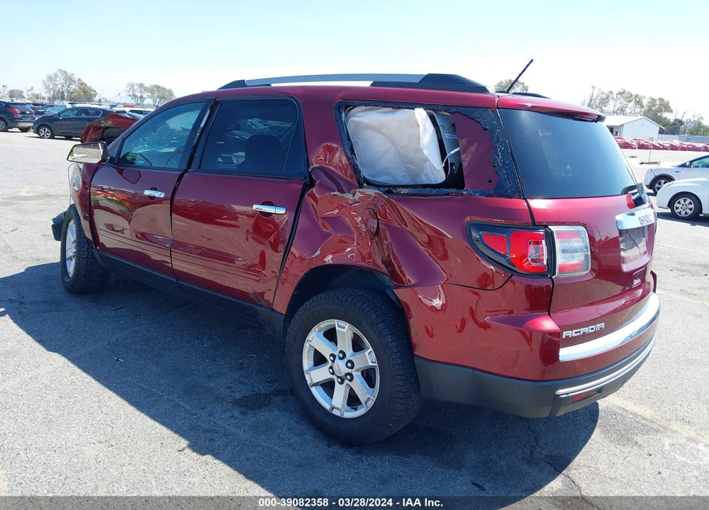 2015 GMC ACADIA SLE-2 VIN: 1GKKVPKD2FJ126998