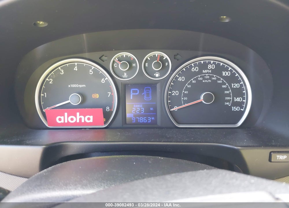 2009 HYUNDAI ELANTRA TOURING VIN: KMHDC86E59U048900