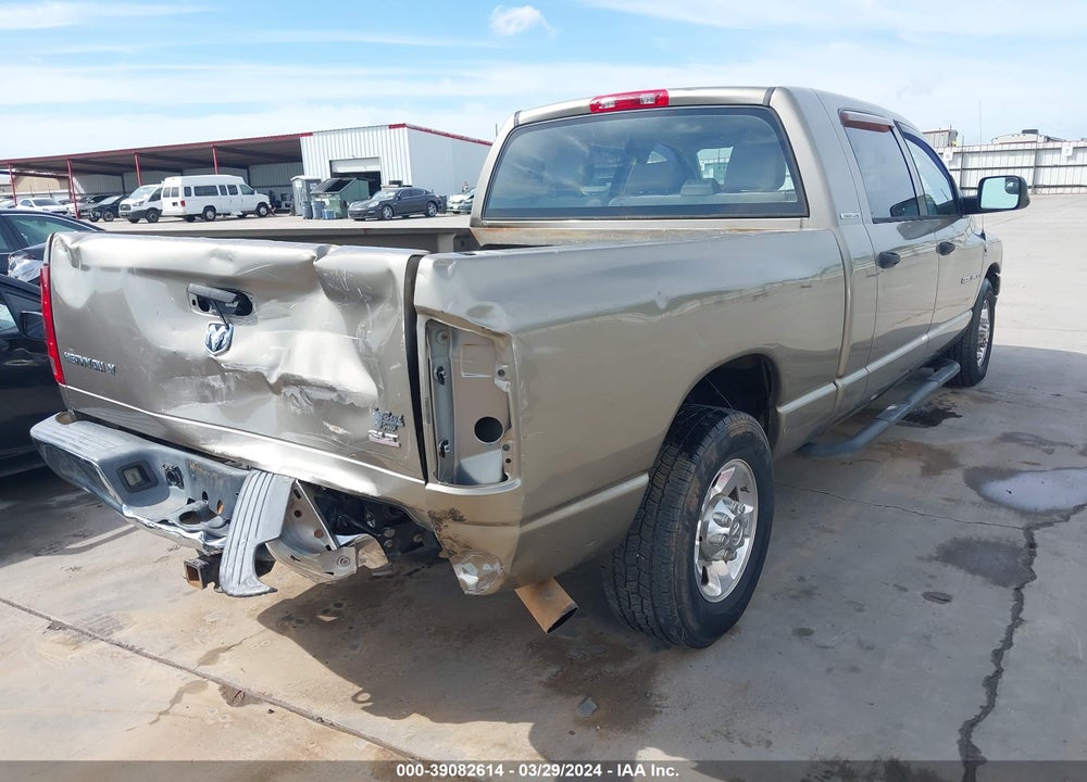 2006 DODGE RAM 3500 SLT VIN: 3D7LL39C26G203825