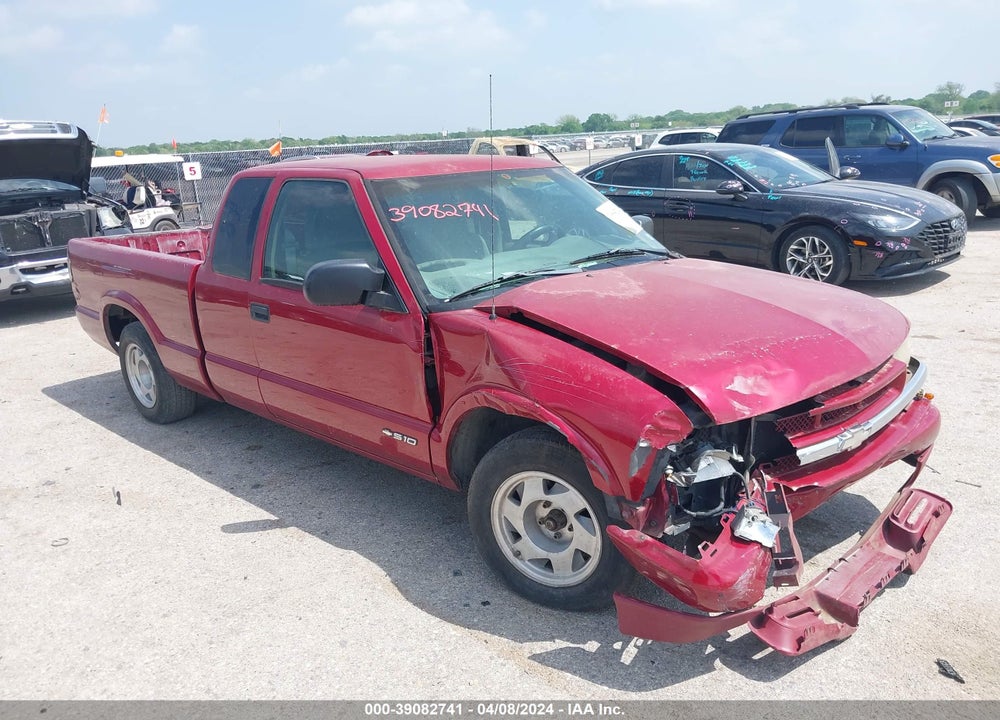 1999 CHEVROLET S-10 LS VIN: 1GCCS1946X8107343