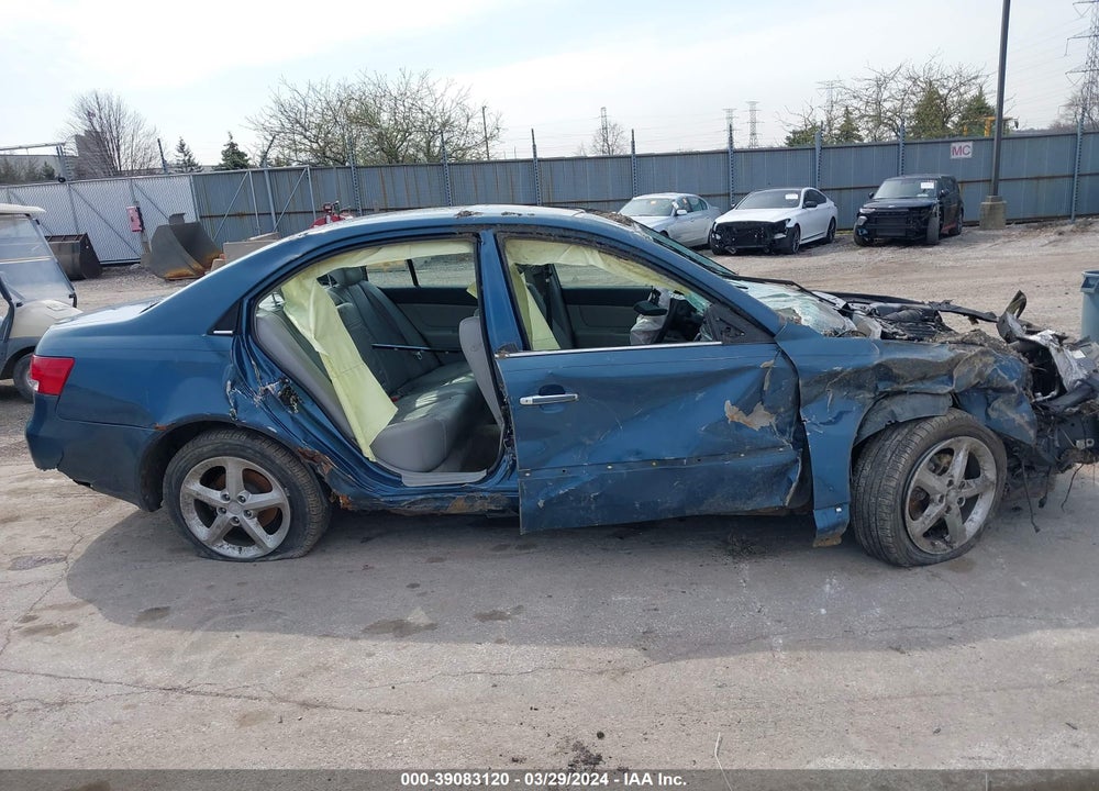 2007 HYUNDAI SONATA LIMITED/SE V6 VIN: 5NPEU46F17H179515