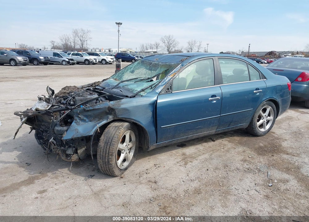 2007 HYUNDAI SONATA LIMITED/SE V6 VIN: 5NPEU46F17H179515