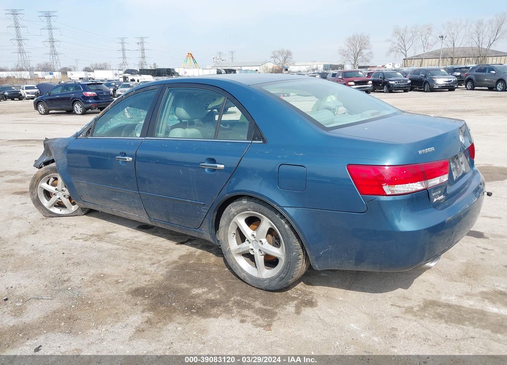 2007 HYUNDAI SONATA LIMITED/SE V6 VIN: 5NPEU46F17H179515