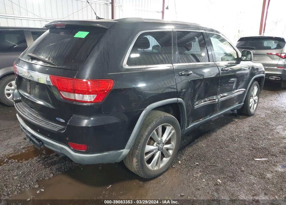 2012 JEEP GRAND CHEROKEE VIN: 1C4RJFAG6CC349394