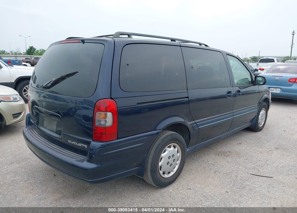 1999 OLDSMOBILE SILHOUETTE GL VIN: 1GHDX03EXXD251528