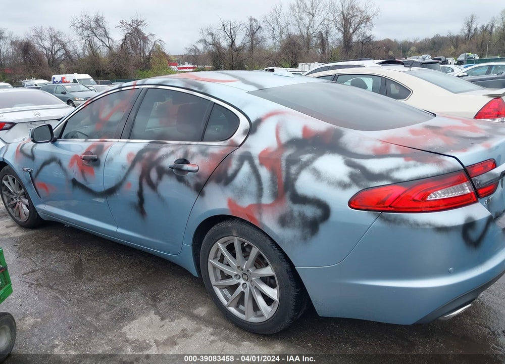 2012 JAGUAR XF VIN: SAJWA0FB0CLS53467