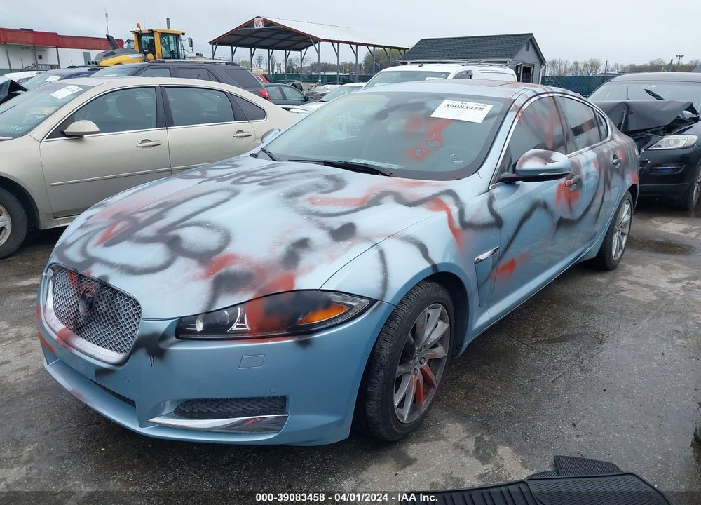 2012 JAGUAR XF VIN: SAJWA0FB0CLS53467
