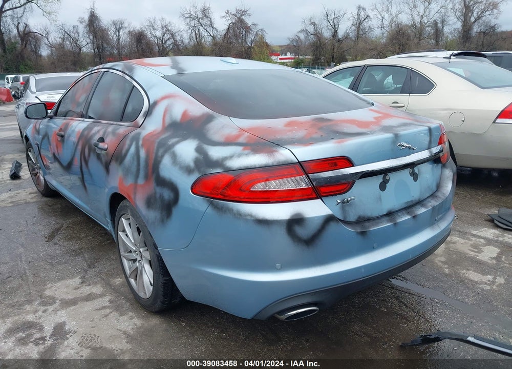 2012 JAGUAR XF VIN: SAJWA0FB0CLS53467