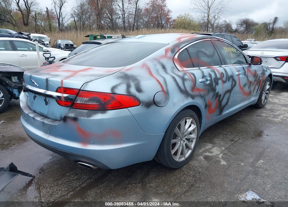 2012 JAGUAR XF VIN: SAJWA0FB0CLS53467