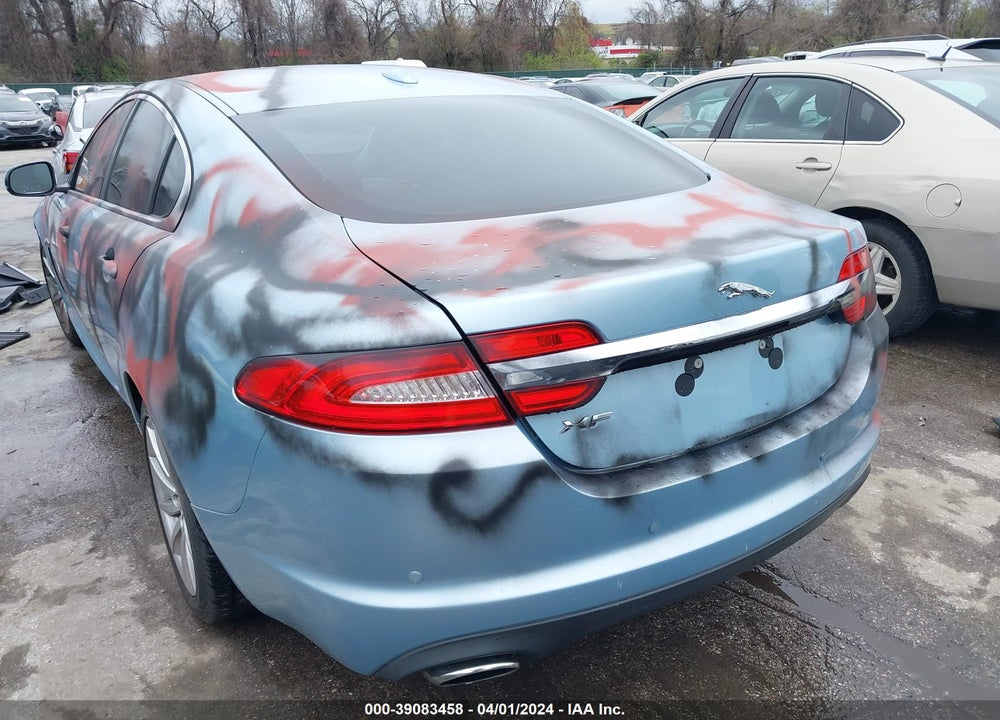 2012 JAGUAR XF VIN: SAJWA0FB0CLS53467
