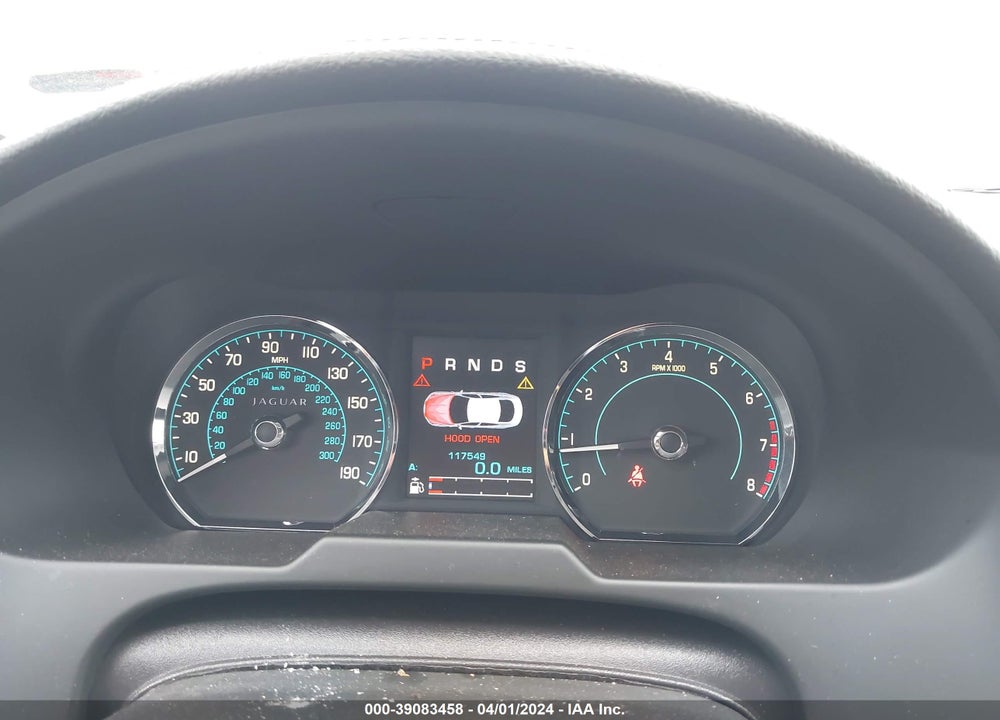 2012 JAGUAR XF VIN: SAJWA0FB0CLS53467