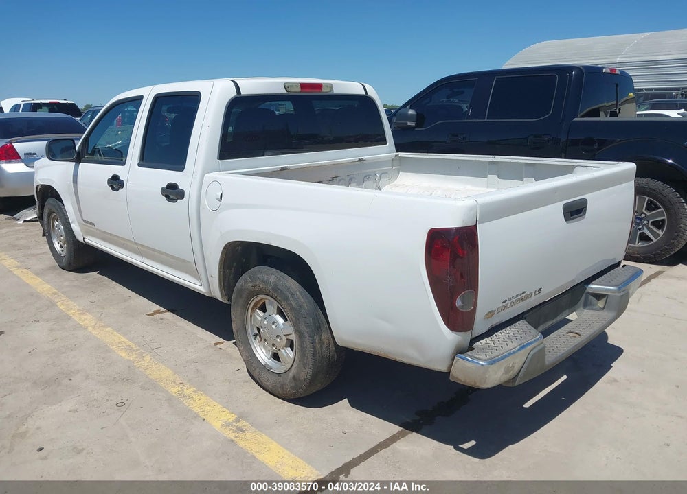 2005 CHEVROLET COLORADO VIN: 1GCCS136658149325