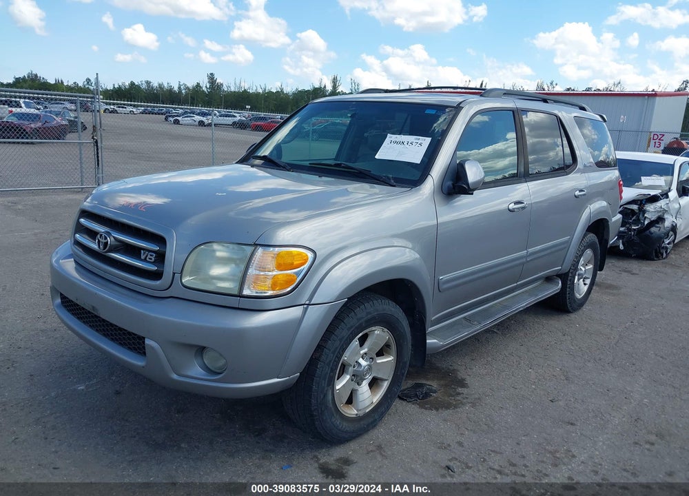 2004 TOYOTA SEQUOIA LIMITED V8 VIN: 5TDBT48A64S222128