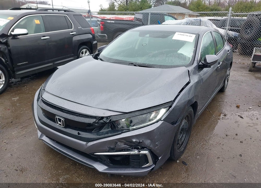 2020 HONDA CIVIC LX VIN: 2HGFC2F61LH594205