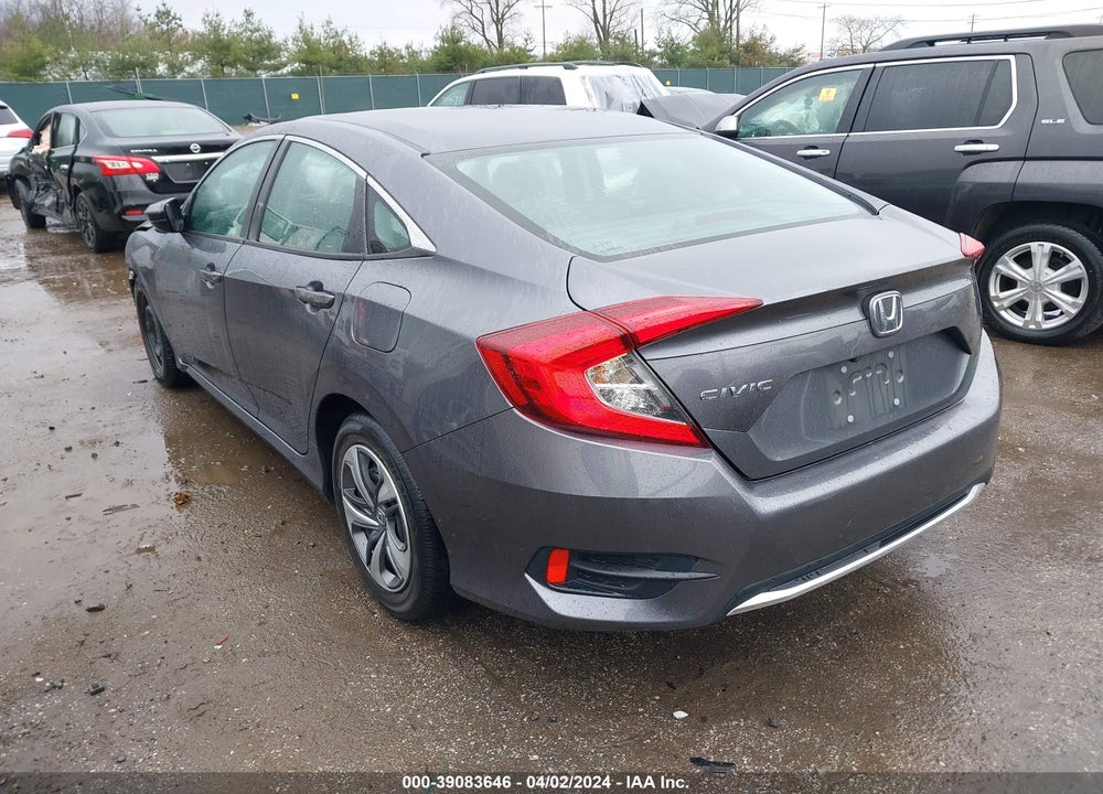 2020 HONDA CIVIC LX VIN: 2HGFC2F61LH594205