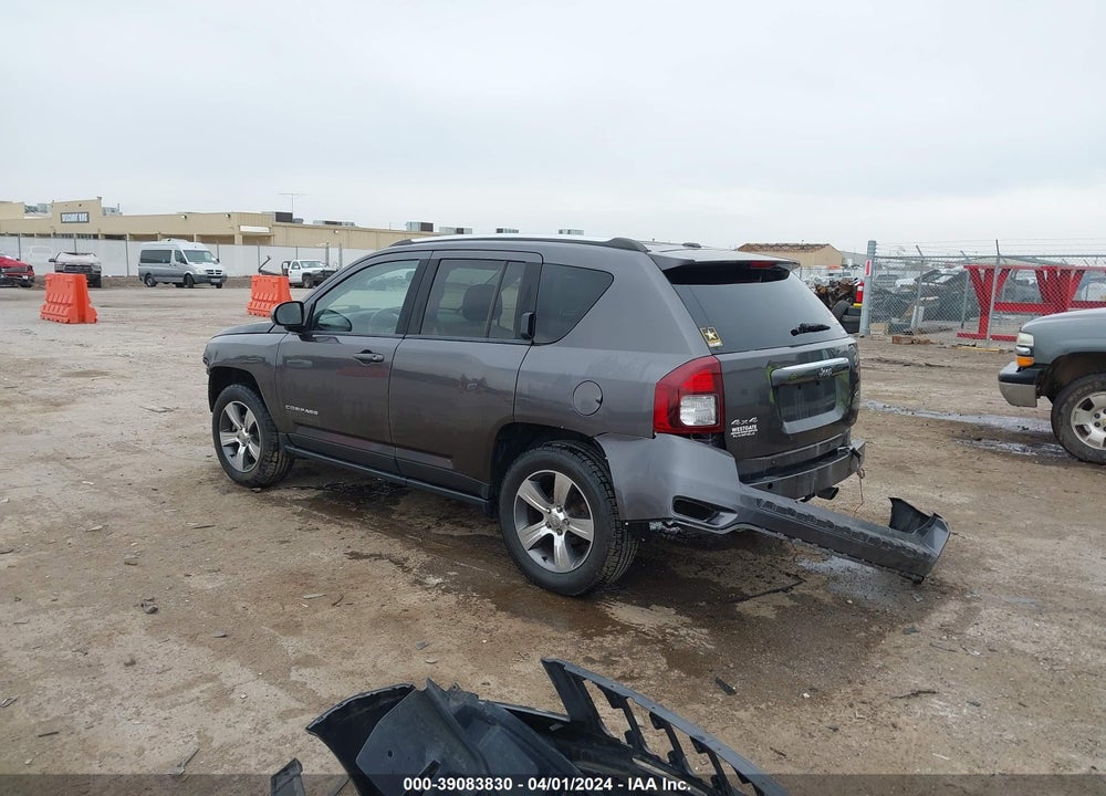 2016 JEEP COMPASS HIGH ALTITUDE EDITION VIN: 1C4NJDEB2GD596610
